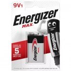 Energizer-Max-9V-Block-elem-6LR61-6LF22-522-MN1604-1db-csomag