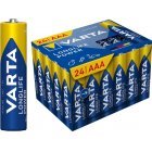 Varta 4903 LR03 AAA (mikro) elem 1,5V 24db/csomag alk�li-mang�n