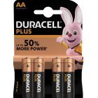 Duracell ceruzaelem Plus Power MN1500 LR6 Mignon AA 4db/csom.