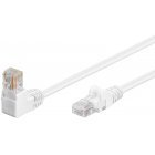 Goobay-CAT-5e-patchkabel-1x90�-RJ45-U-UTP-feher-CCA-3m